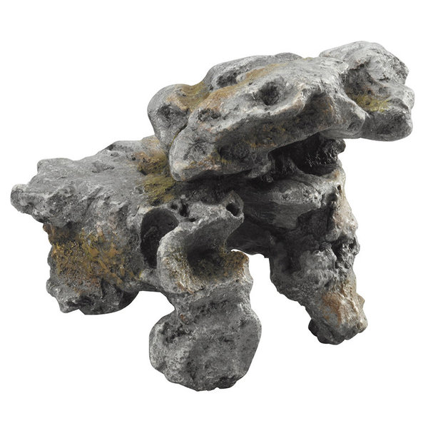 Dekor Stein Lava Größe M Kunststoff