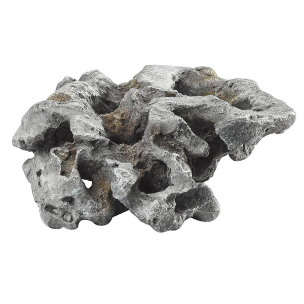 Dekor Stein Lava Größe L Kunststoff